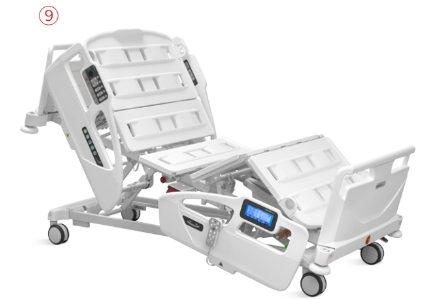 C8c lit d'hôpital électrique pour soins intensifs (SKD-CV)